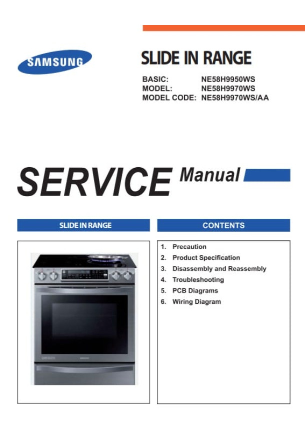 NE58H9950WS, NE58H9970WS